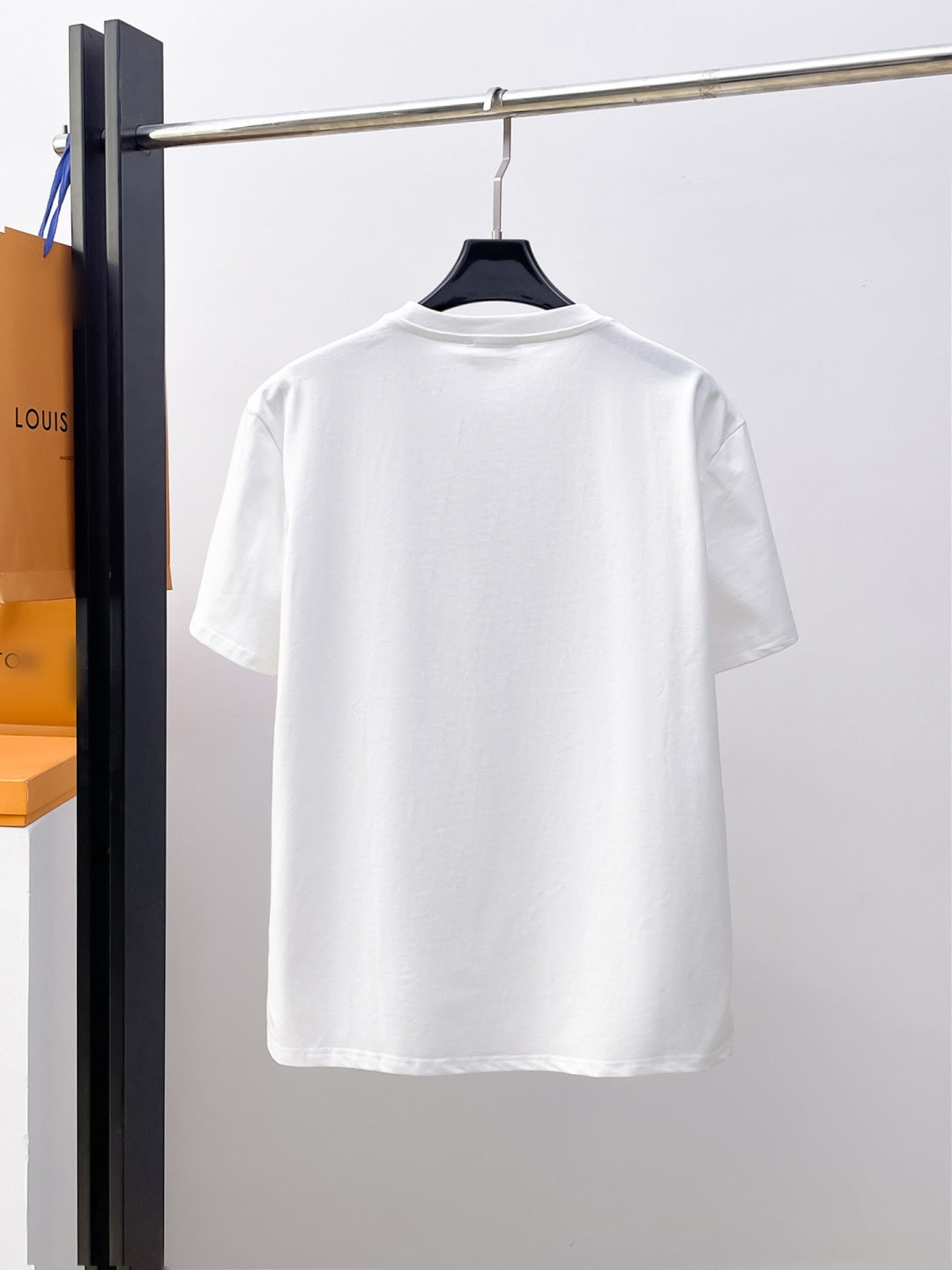 White Logo Tee