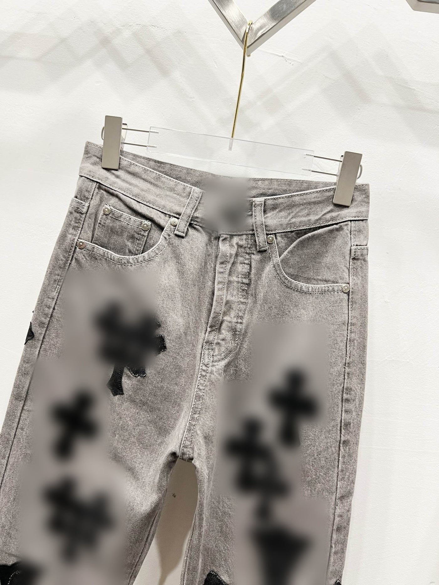 Grey Cross Jeans