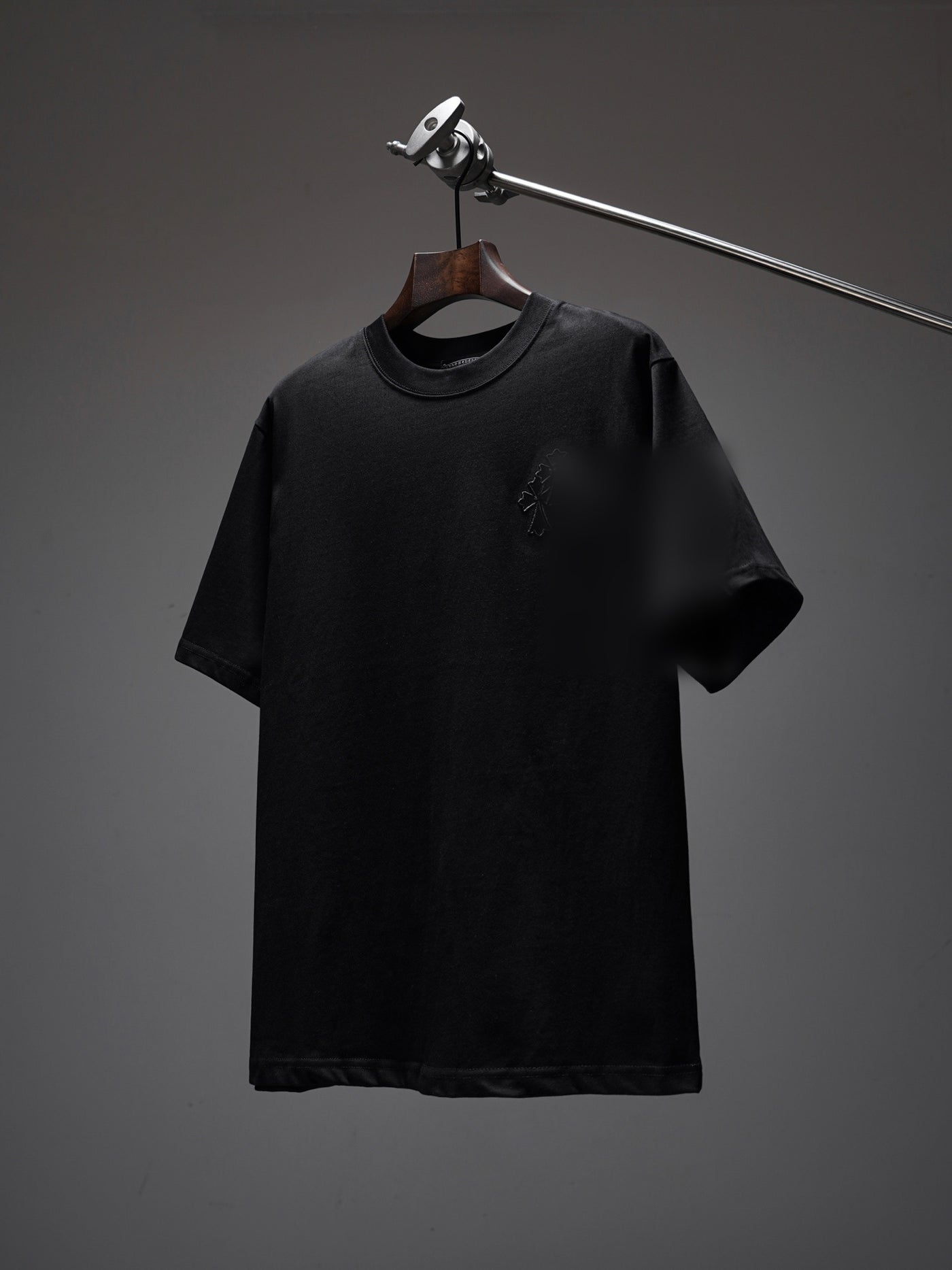 Black Tonal Logo Shirt