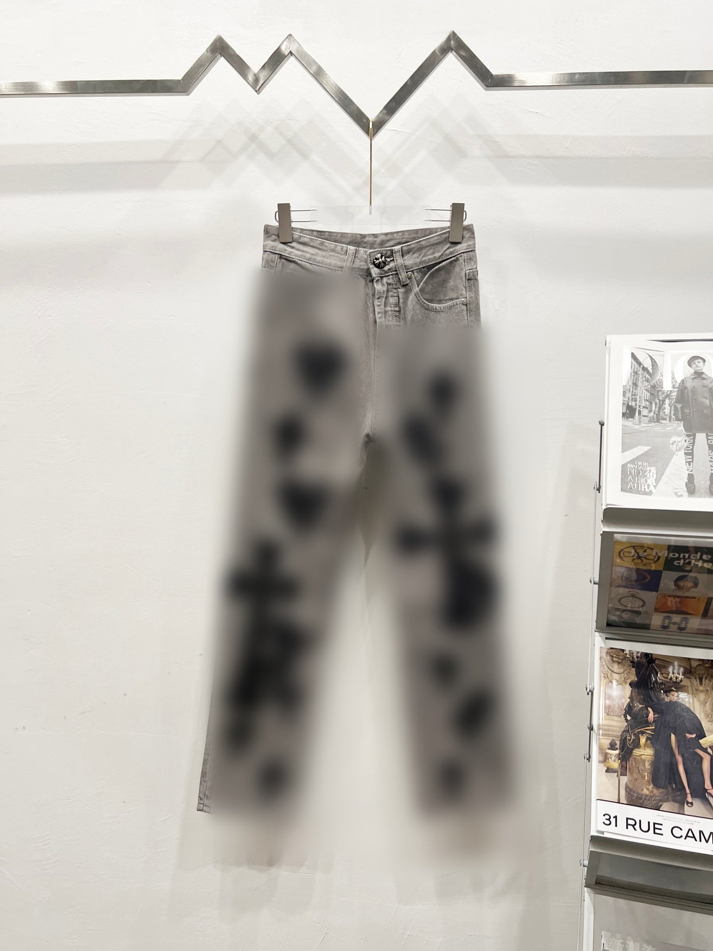 Grey Cross Jeans